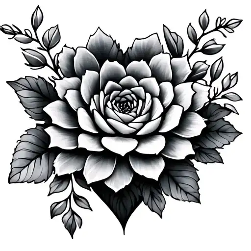 Flowers Hearts Jewelry Succulents