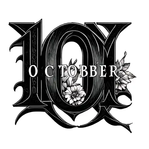 October 10 Roman Numerals