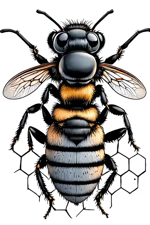 Bee And Honeycomb Ghetto Street