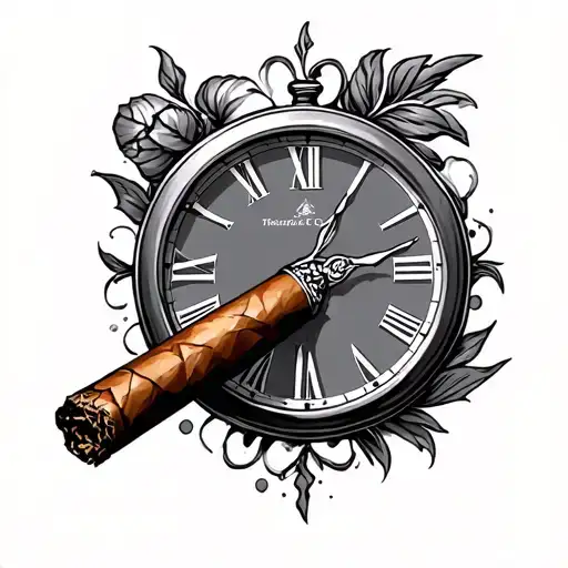 Cigar And Clock