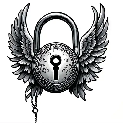 Lock With Wings