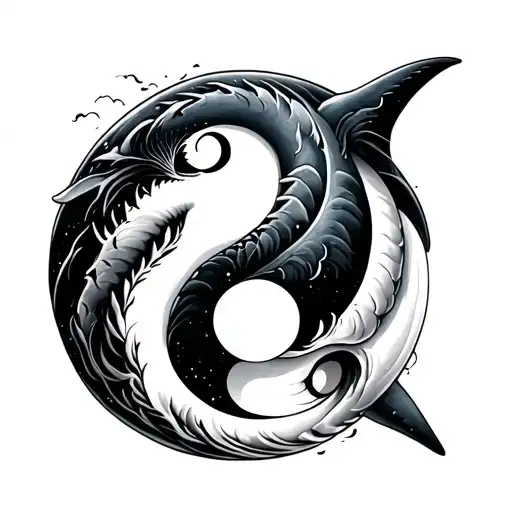 Shark Yin Yang