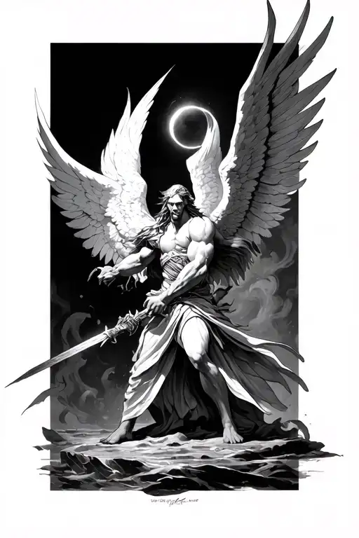 Arc Angel Gabriel Fighting
