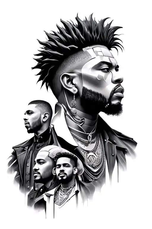 Giant Sorayama Statue Tattoo The Weeknd And Trilogy