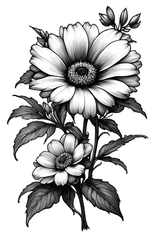 April June August Birth Flower