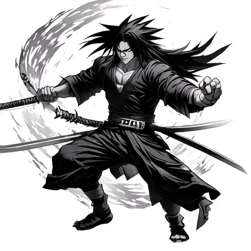 Madara Uchiha Fighting Byakuya Kuchiki