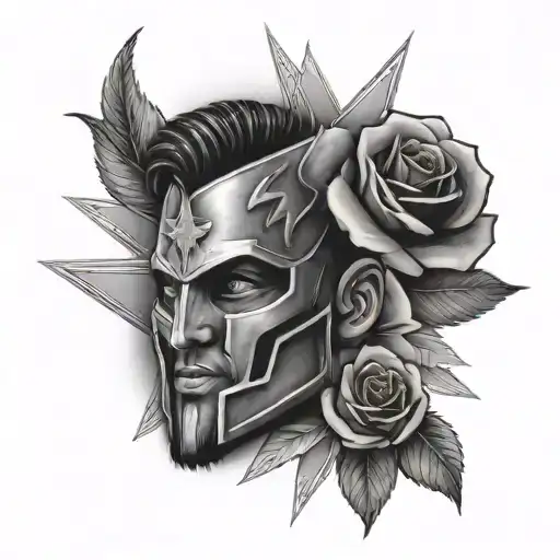 Stars And Roses And Gladiator Stands