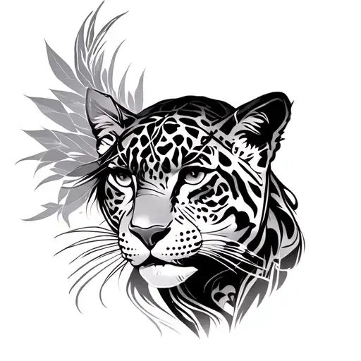 Colombian Warrior Woman Jaguar