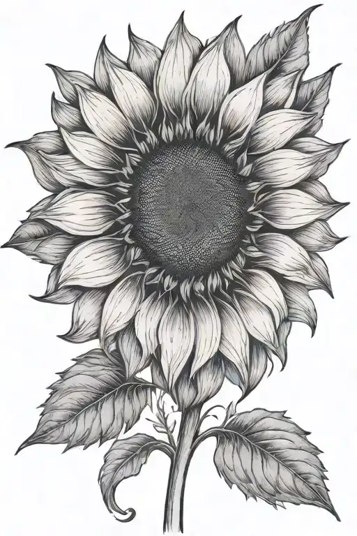 Black Sunflower