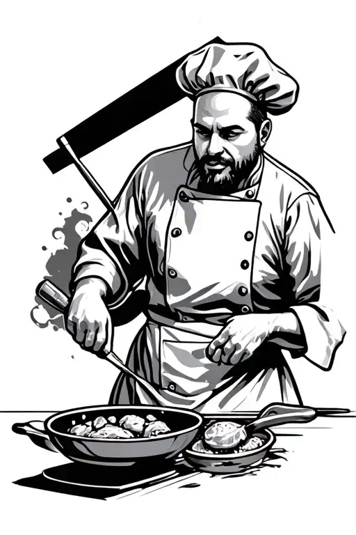 Chef Cooking