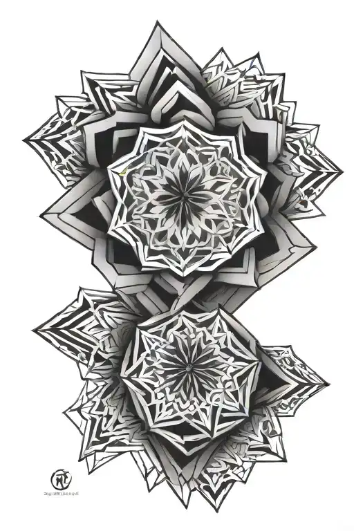 Geometric Mandala Design
