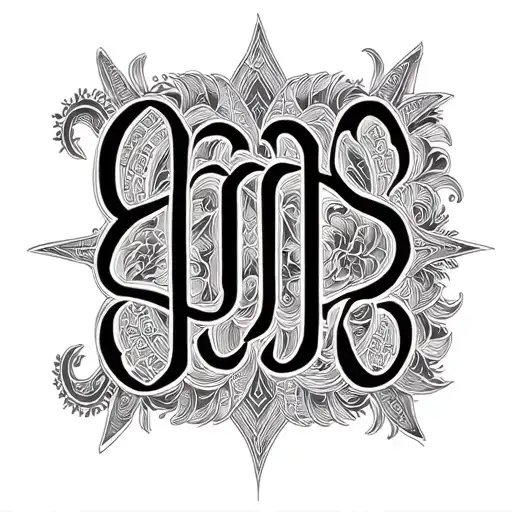 Two Word Ambigram Generator