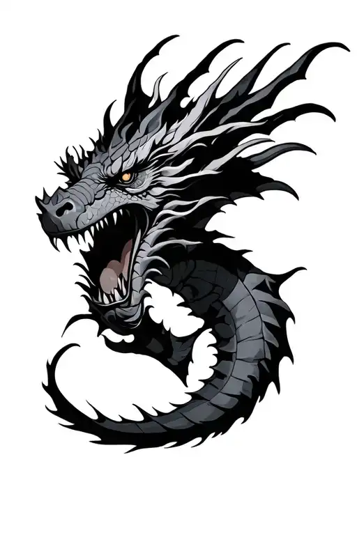 Dragon Head Emerging