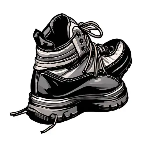 Thigh Band As Shoe Laces