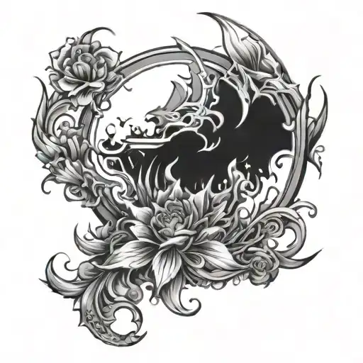 Matthew Sleeve Tattoo Design