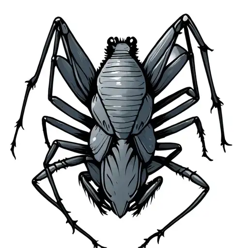 Stick Bug Wrapping Around My Ankle Holding On For Deal Life