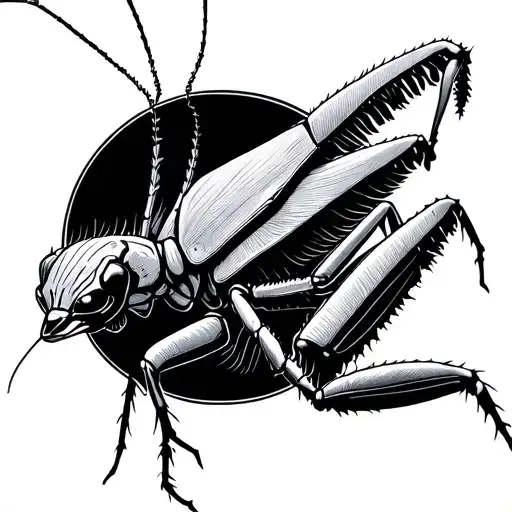 Florida Stick Bug Wrapping Around My Ankle Holding On For Deal Life