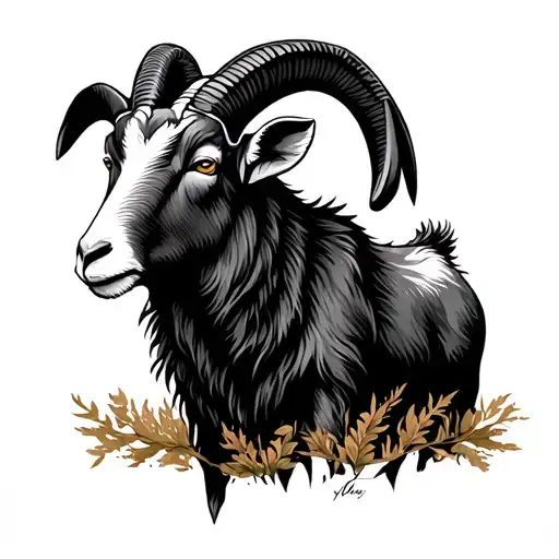 Traditional Mountain Goat