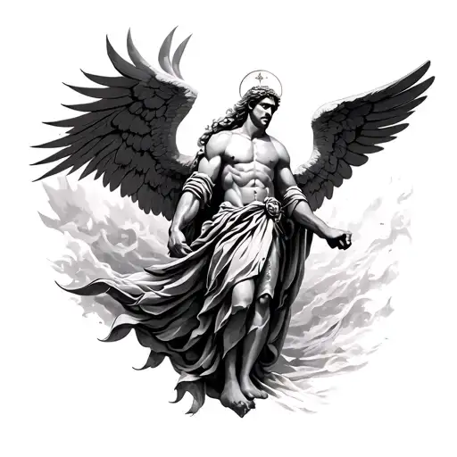Saint Michael Archangel Poseidon