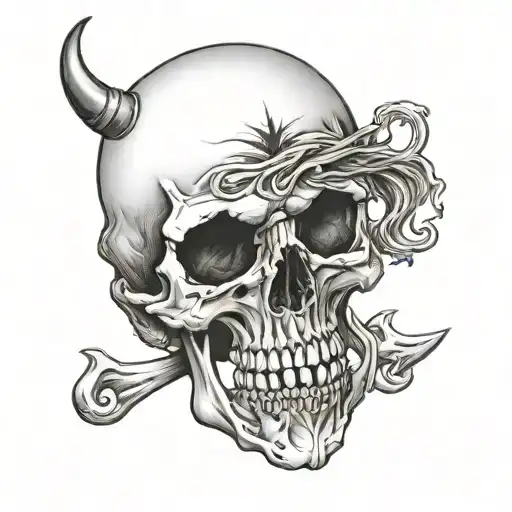 Jackass Skull Who Has Blood