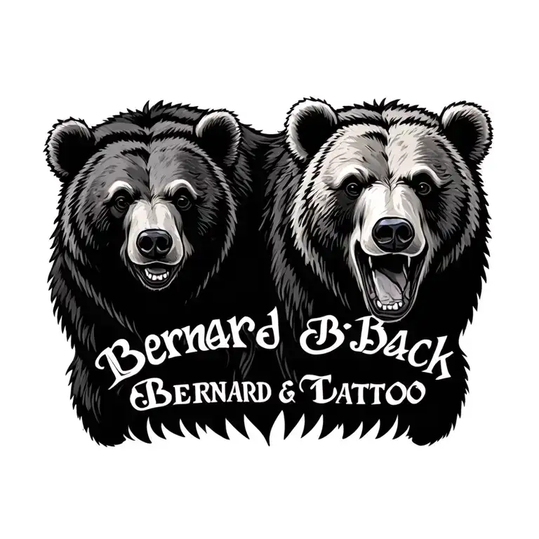 Strong Bear And Name Bernard