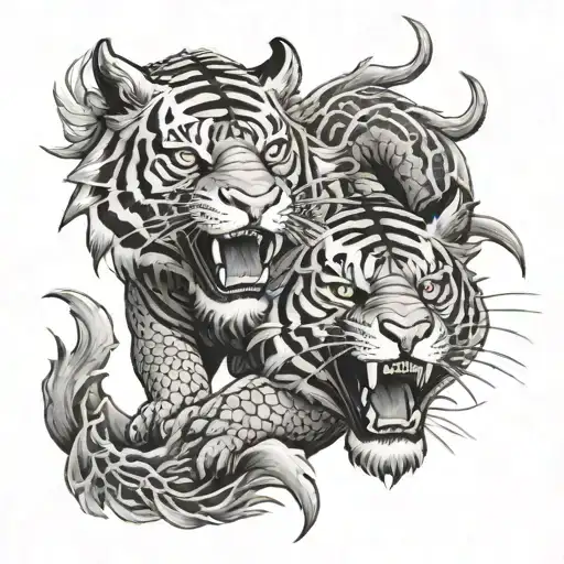 Dragon And Tiger