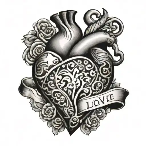 Love Heart With Bailey Kohen Eli In It