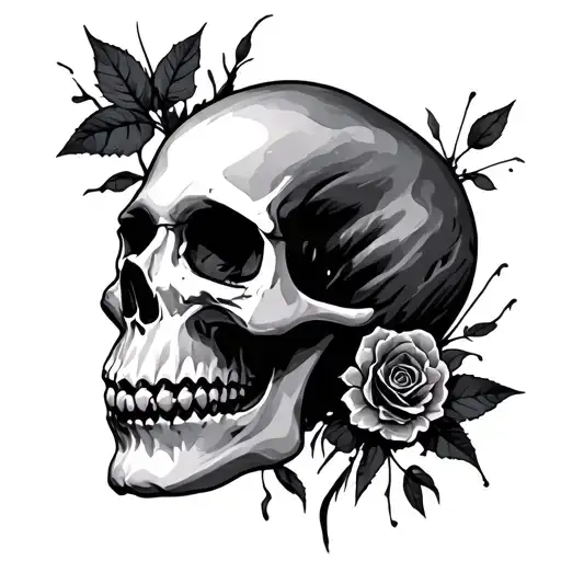 Skull Mysterious And Dark