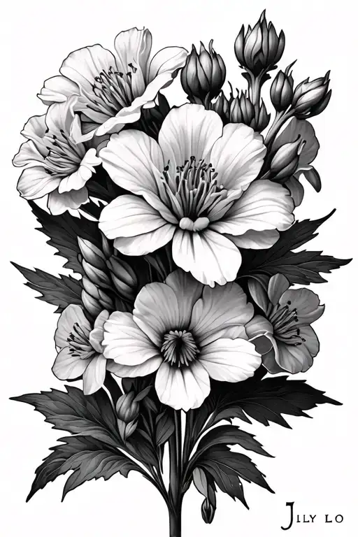 Delphinium July Birth Flower Leo Zodiac Sign