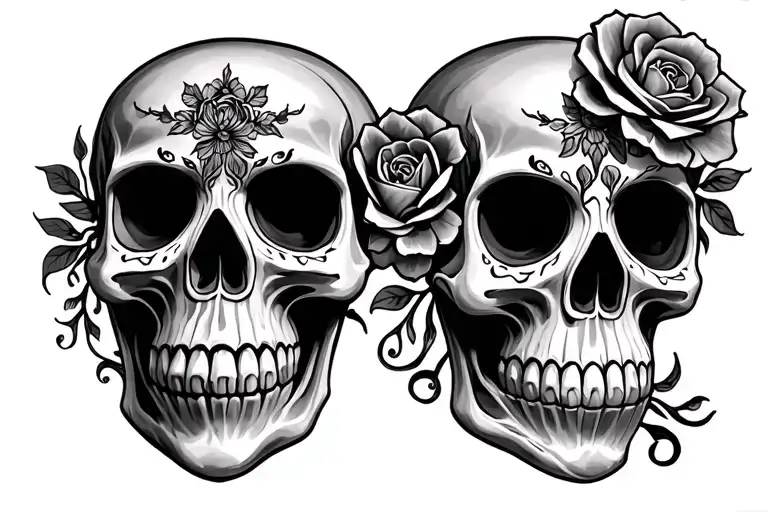 Day Of The Dead Skull