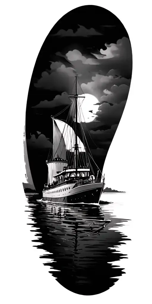 Family Pond Cruise Ship