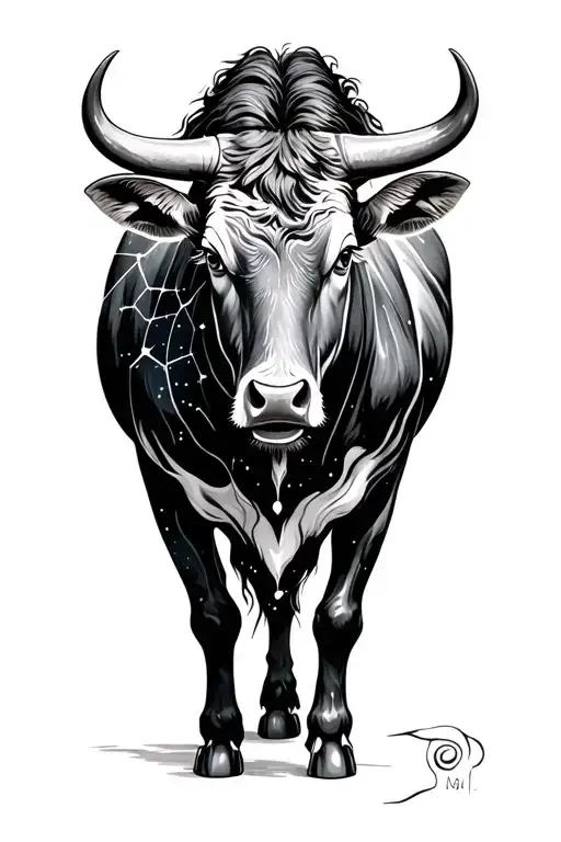 Taurus Bull Constellation