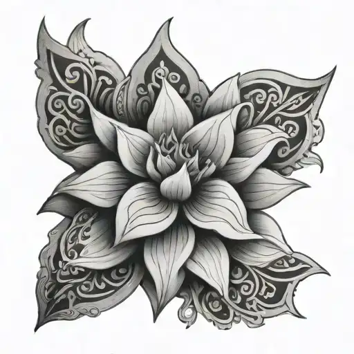 Newari Buddhist Petal Structure And Viking