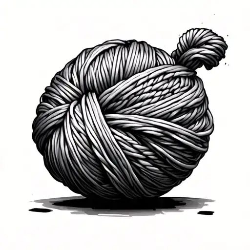 Patchball Of Yarn Ball