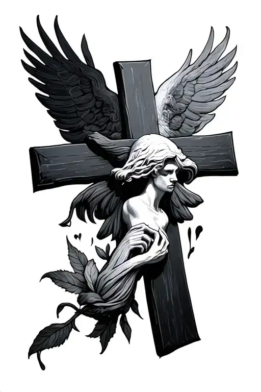 God Gave Me You With A Cross