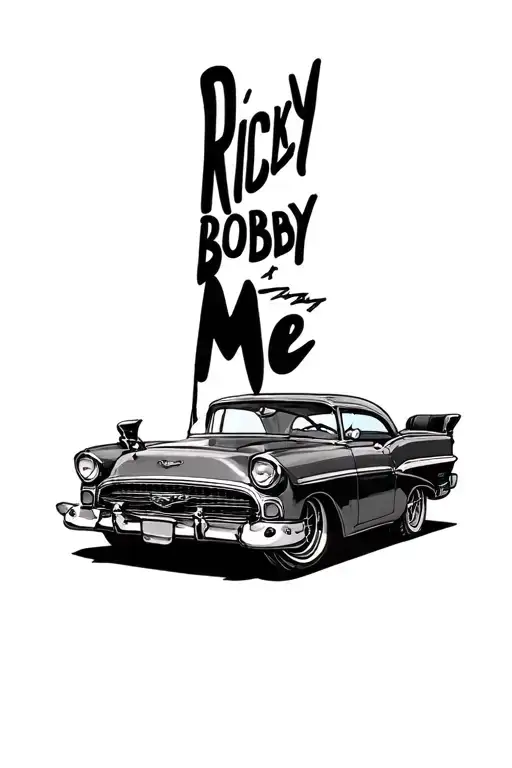 Rickey Bobby Me Car