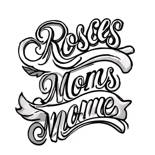 Rosses Moms Name Written
