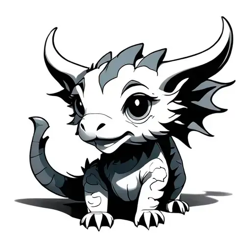Falkor Luck Dragon Never Ending Chibi