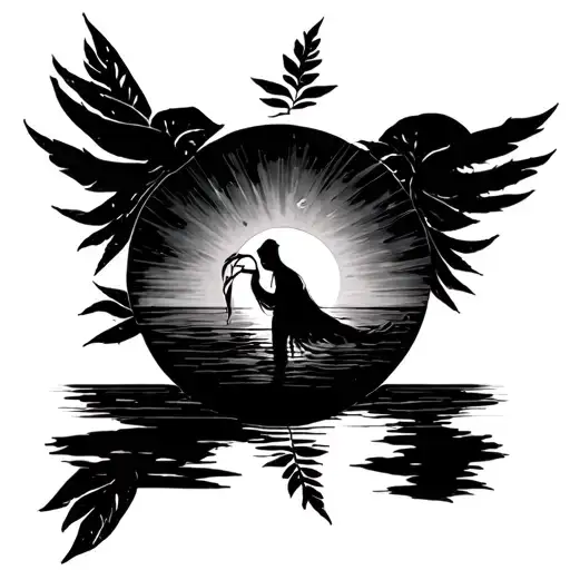 Sunset Away And Lamelah