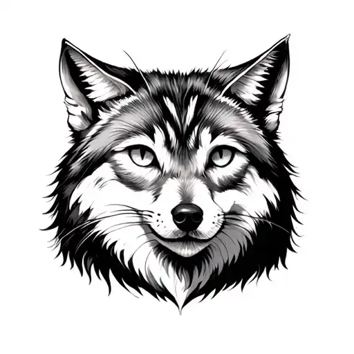 Mini Cat And Wolf Body Small