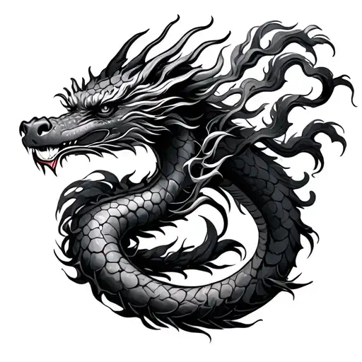 Asian Dragon Wrapped