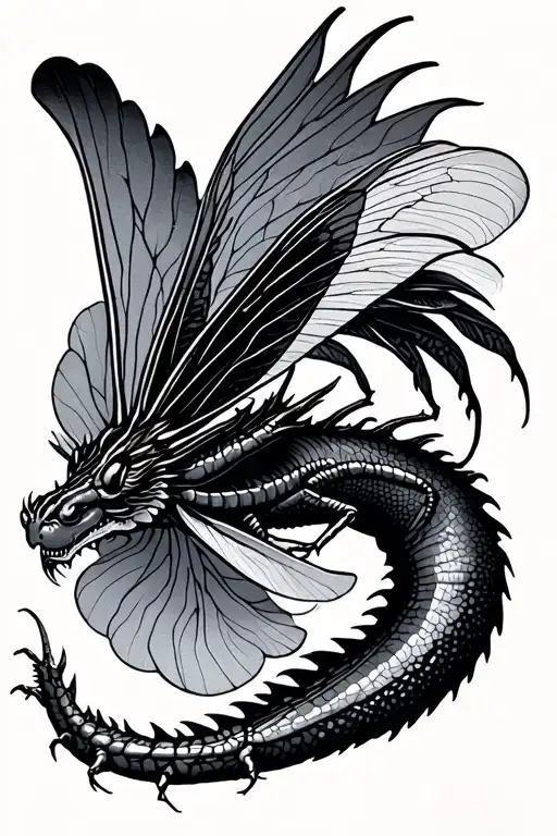 Dragon Fly Tattoo Aesthetic