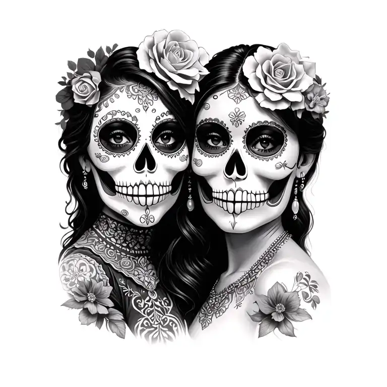 Dia De Los Muertos Representing My Parents Enjoying Their Favorite
