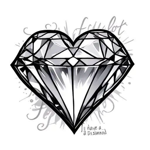I'm Not Flawless But I Have A Diamond Heart