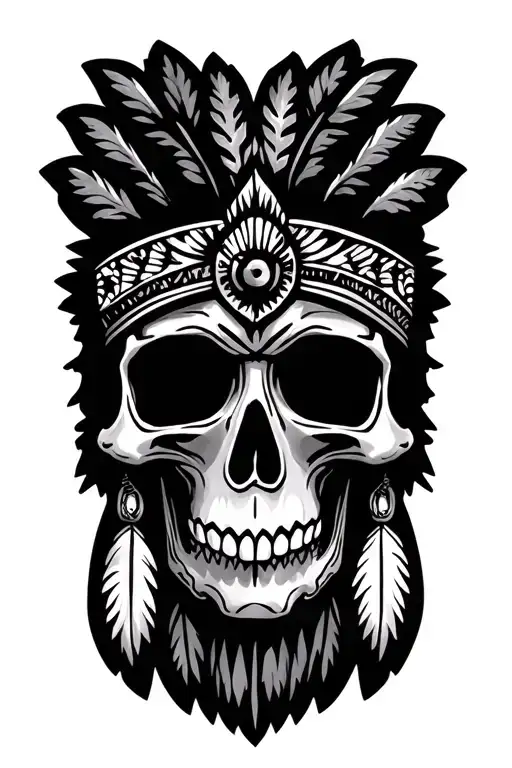 Native Skull