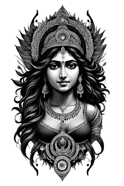 Shakti Kshama Written In Sanskrit Language