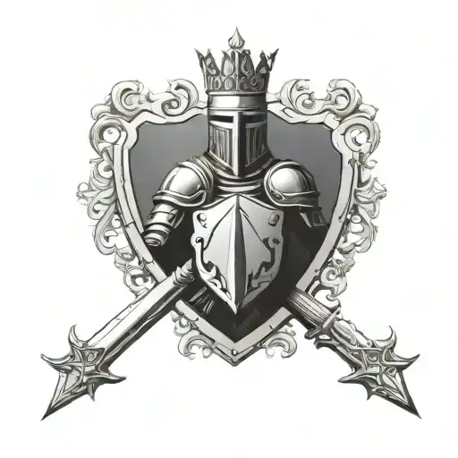 I Want To Create A Knight With A Crown