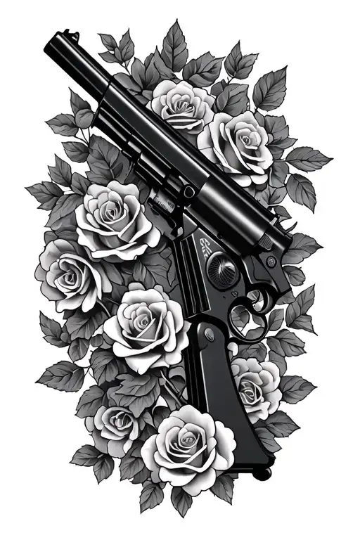 Remington 700 With Roses And Vines
