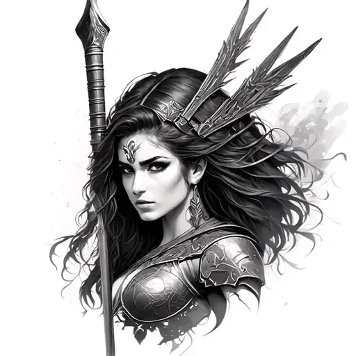 Realism Warrior Woman