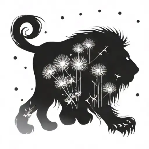 Dandelion Stars Lion